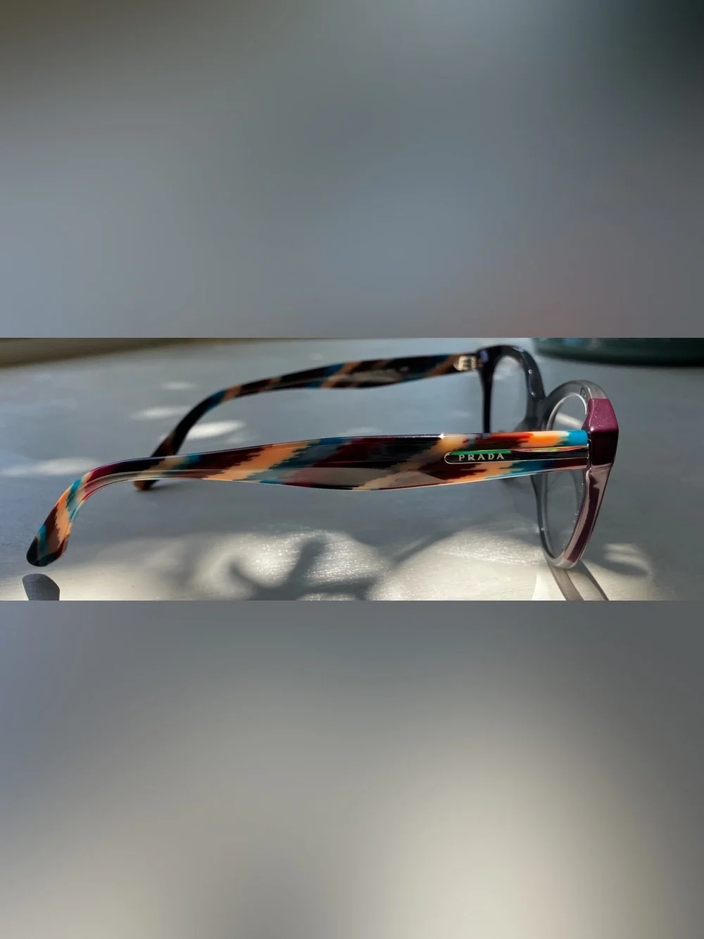 Prada Journal Women’s Multicolor Eyeglasses New Discontinued